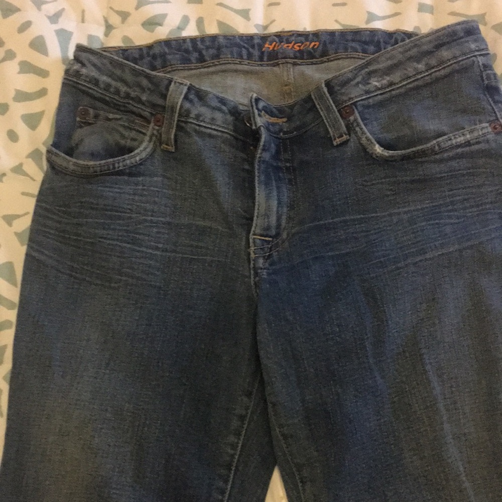 Hudson Jeans Women's Blue Denim Jeans